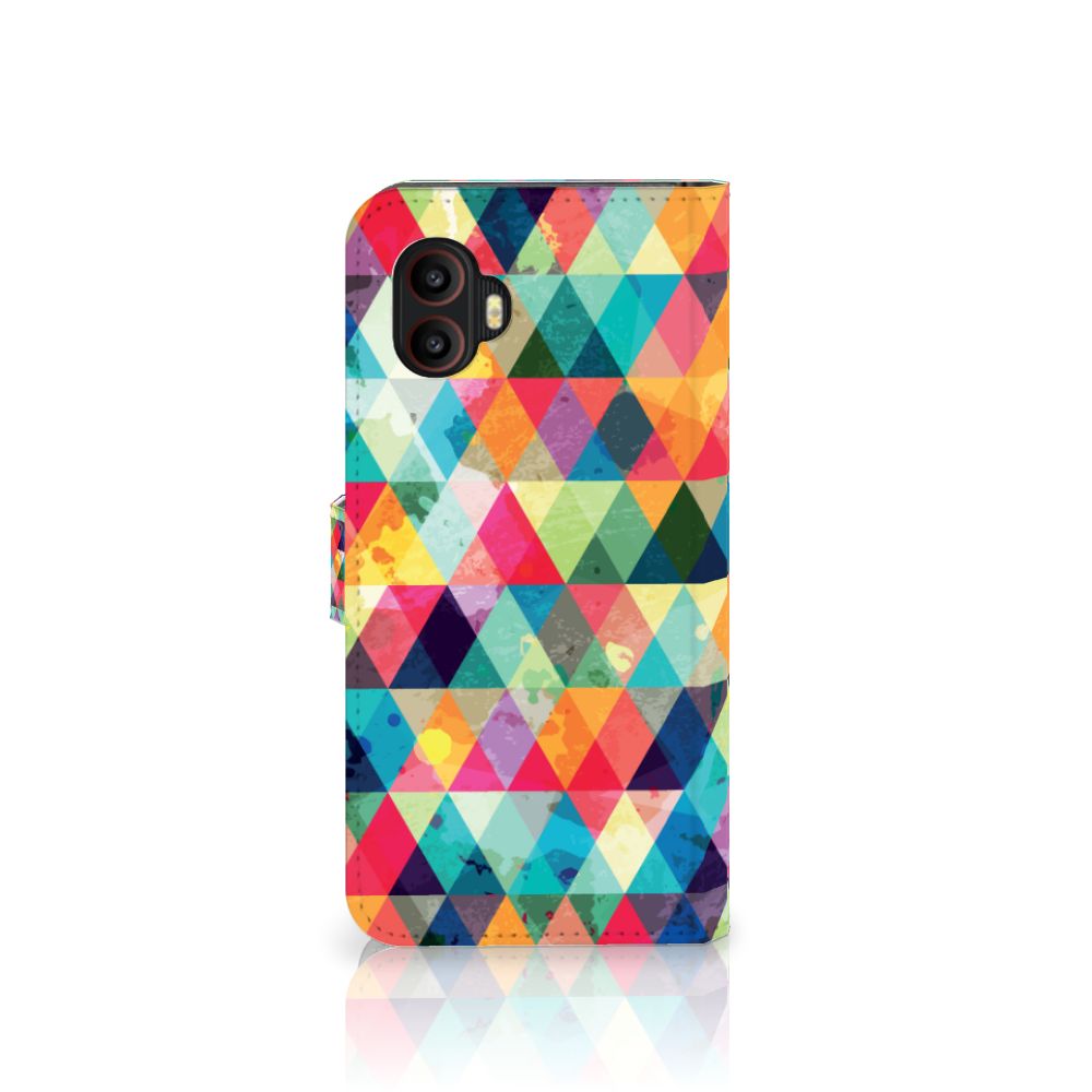 Samsung Galaxy Xcover 6 Pro Telefoon Hoesje Geruit