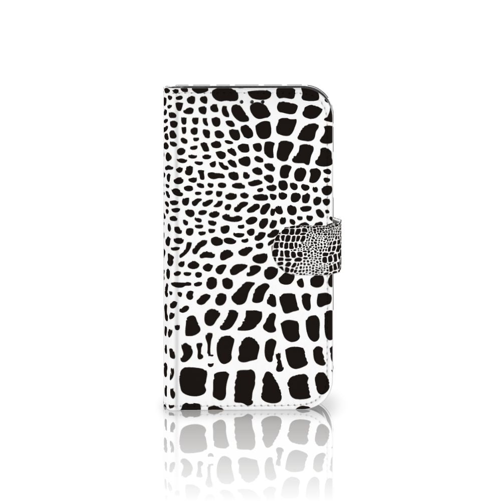 Apple iPhone 12 Pro Max Telefoonhoesje met Pasjes Slangenprint