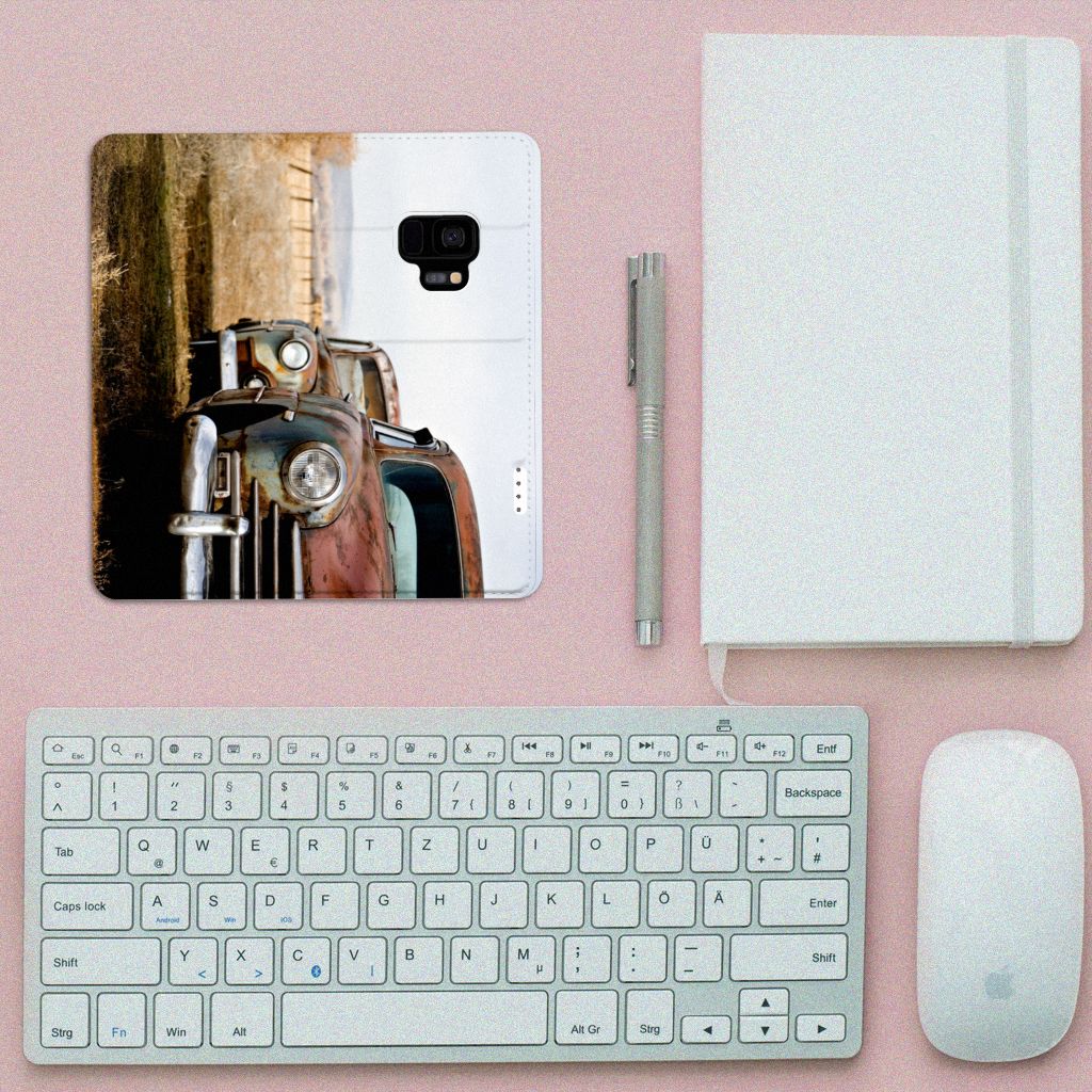 Samsung Galaxy S9 Stand Case Vintage Auto