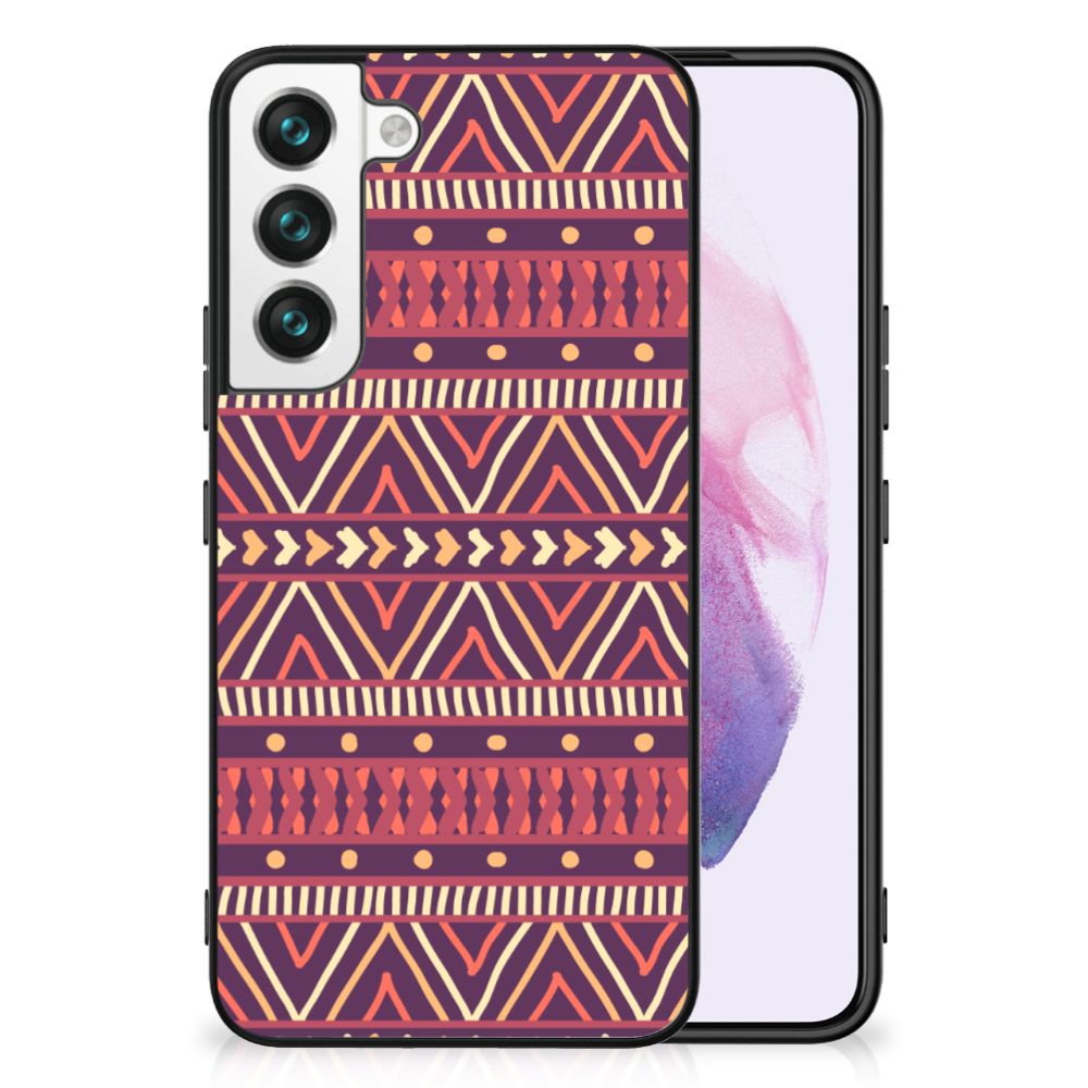 Samsung Galaxy S22 Back Case Aztec Paars