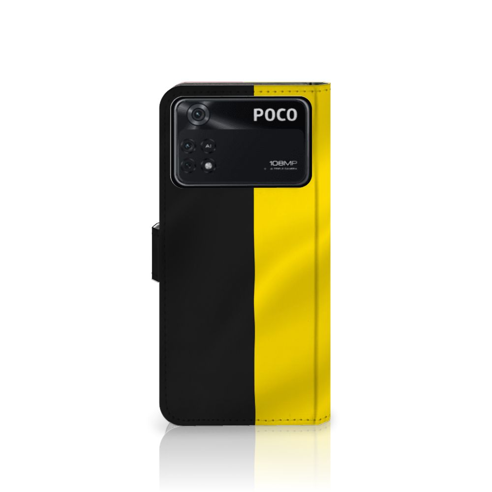 Xiaomi Poco X4 Pro 5G Bookstyle Case Belgische Vlag