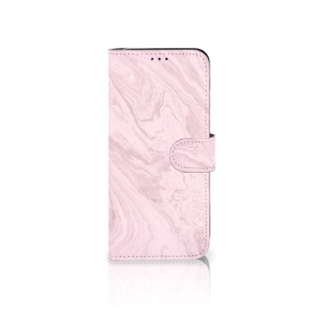 Samsung Galaxy A30 Bookcase Marble Pink - Origineel Cadeau Vriendin