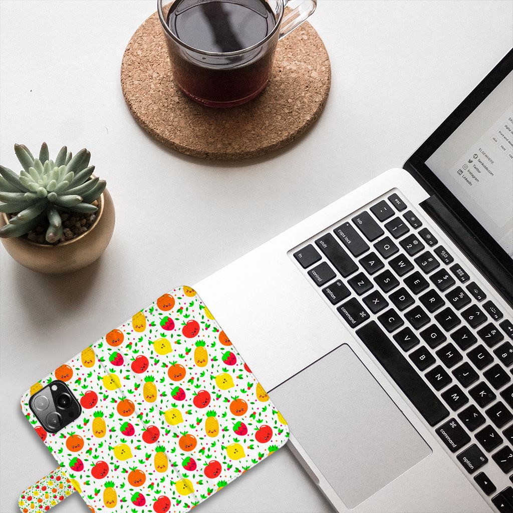 iPhone 13 Pro Max Book Cover Fruits