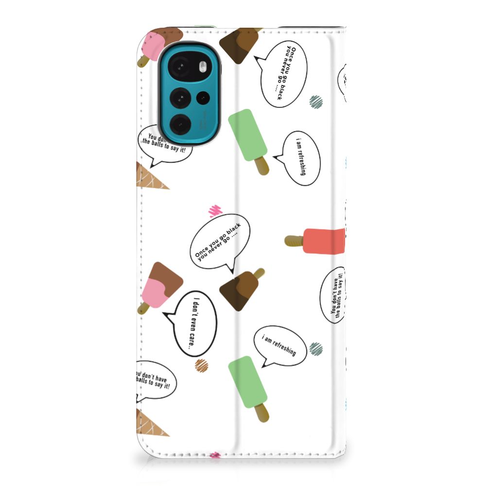 Motorola Moto G22 Flip Style Cover IJsjes - B2C Telecom