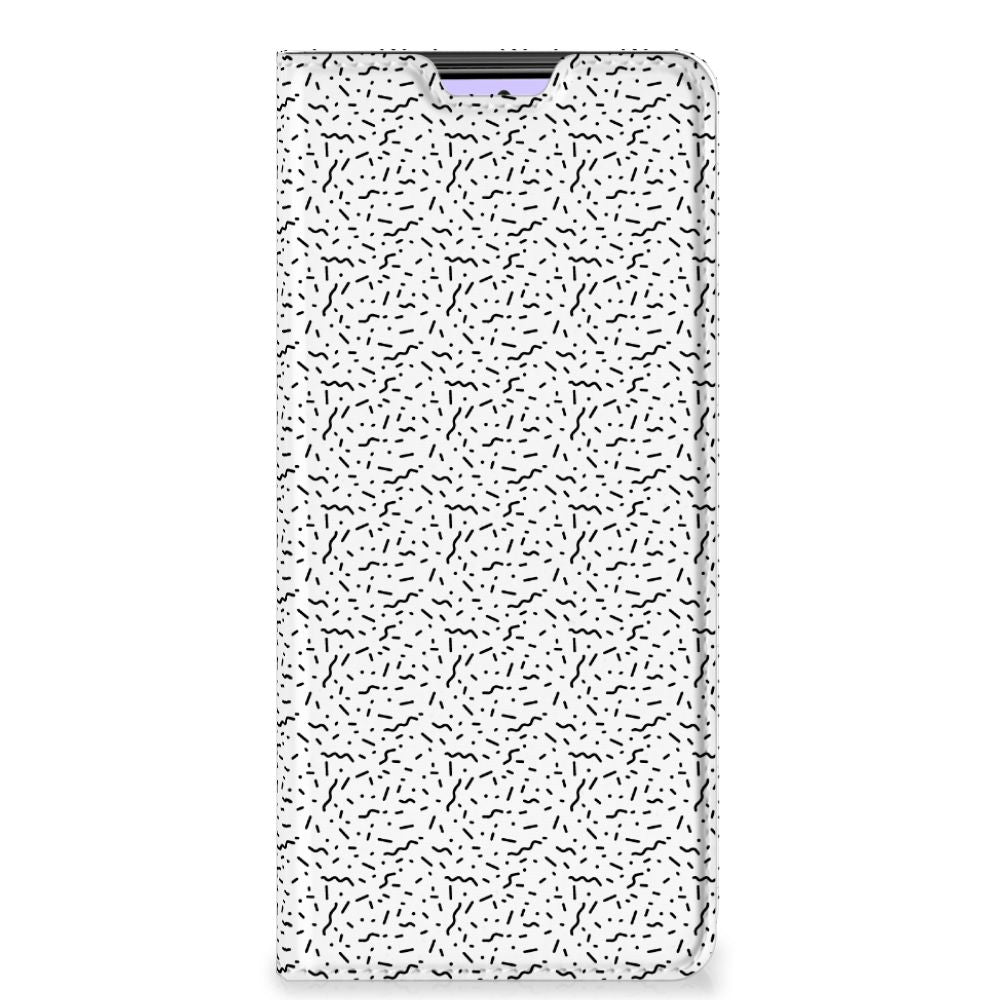 Xiaomi Redmi Note 10 Pro Hoesje met Magneet Stripes Dots - B2C Telecom