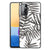 Samsung Galaxy M52 Bloemen Hoesje Leaves Grey B2C Telecom