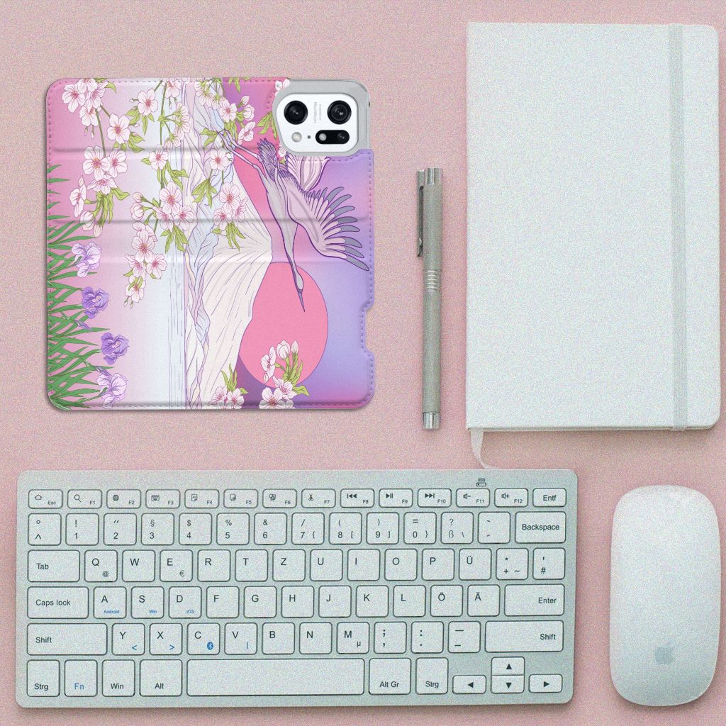 OPPO Find X5 Pro Hoesje maken Bird Flying - B2C Telecom