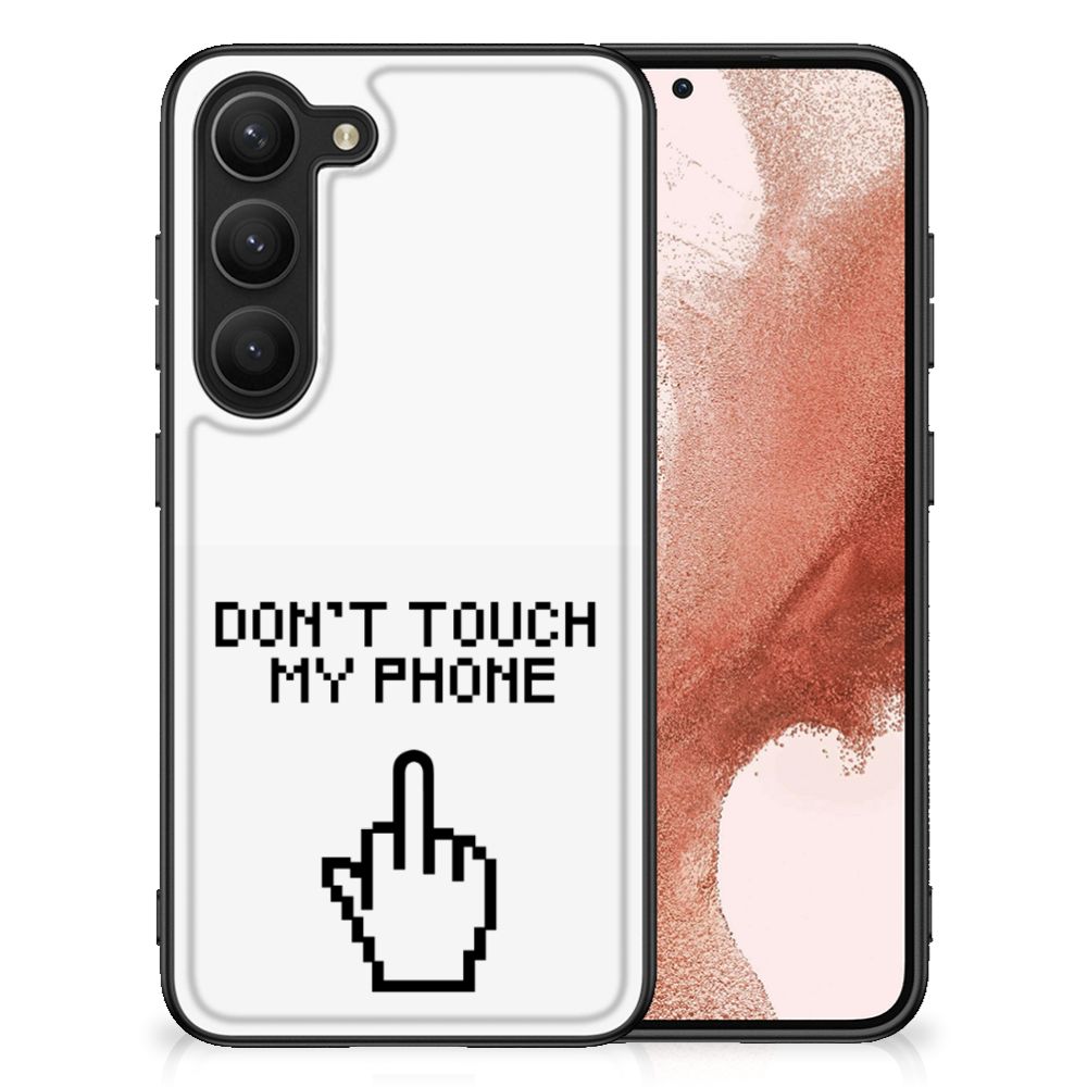 Samsung Galaxy S23 Telefoon Hoesje Finger Don't Touch My Phone B2C Telecom