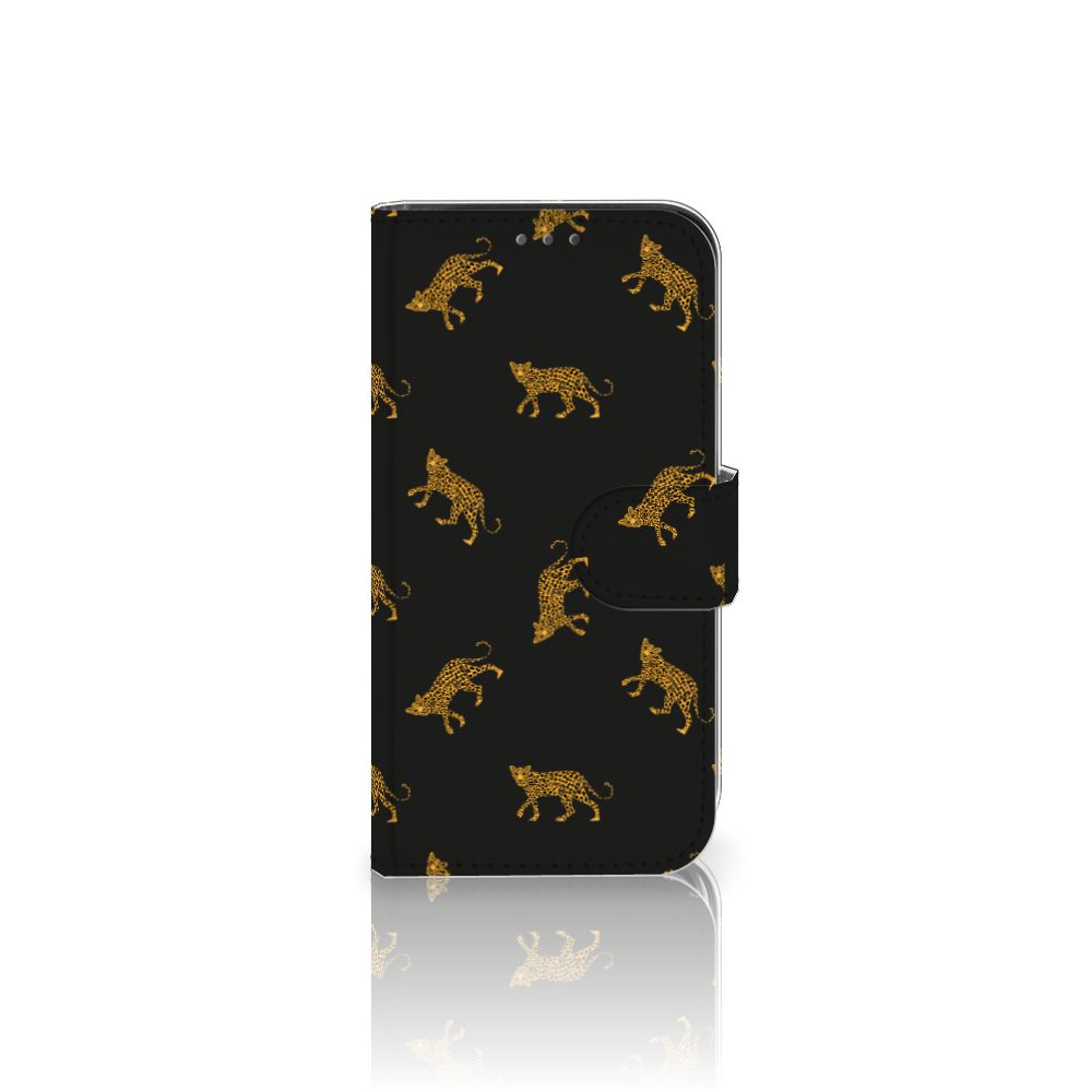 Telefoonhoesje met Pasjes voor Apple iPhone 12 Mini Leopards