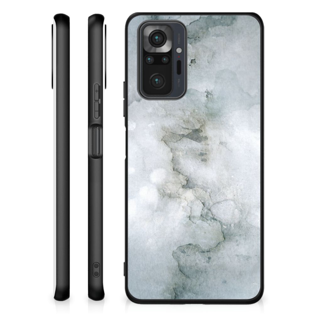 Kleurrijke Telefoonhoesje Xiaomi Redmi Note 10 Pro Painting Grey B2C Telecom