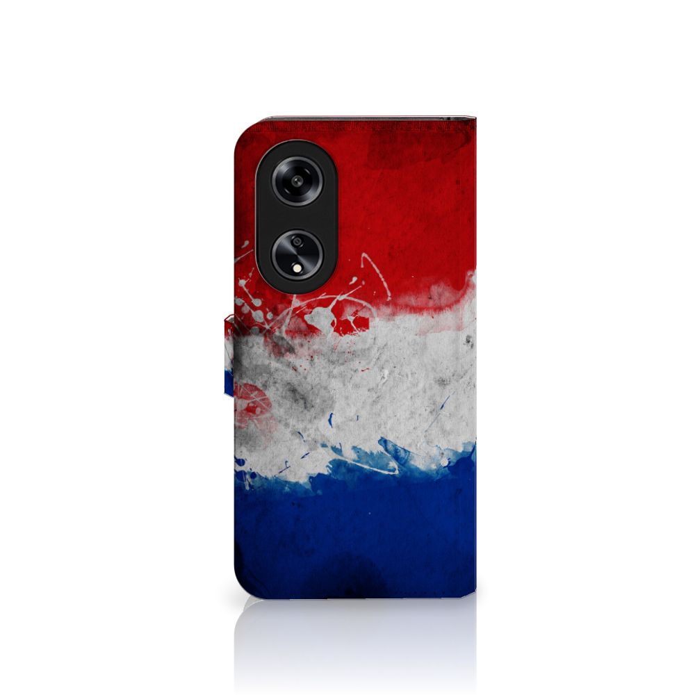 OPPO Reno8 T 5G Bookstyle Case Nederland met Nederlandse vlag design
