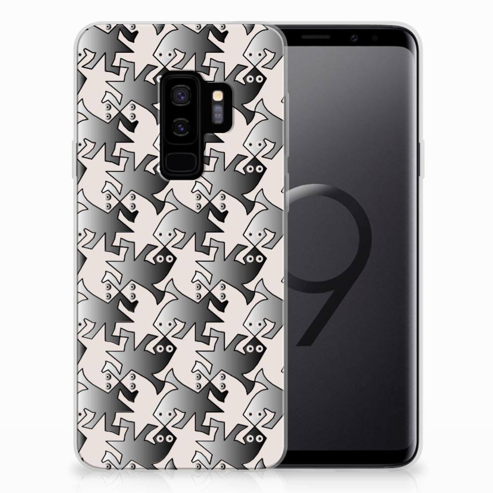 Samsung Galaxy S9 Plus TPU Hoesje Salamander Grey