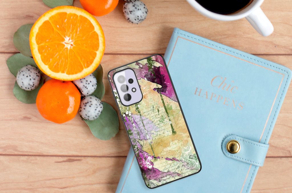 Kleurrijke Telefoonhoesje Samsung Galaxy A33 5G Letter Painting B2C Telecom