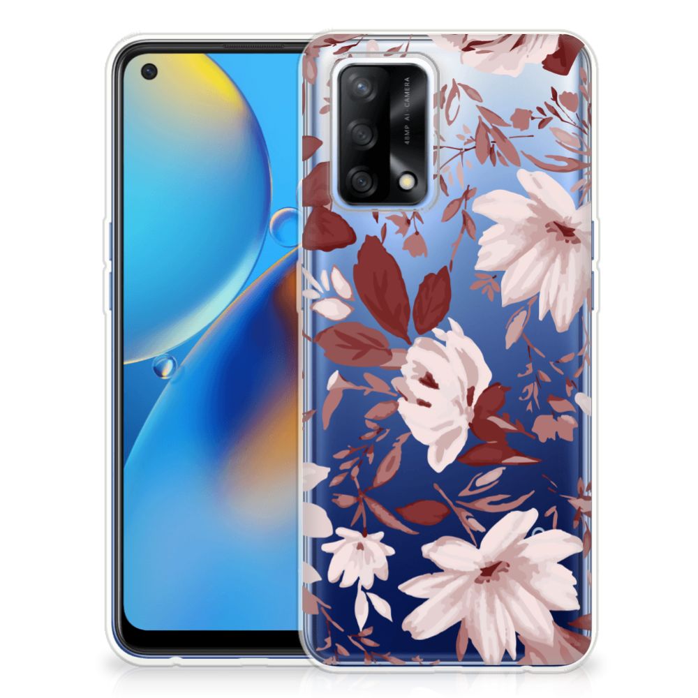 Hoesje maken OPPO A74 4G Watercolor Flowers
