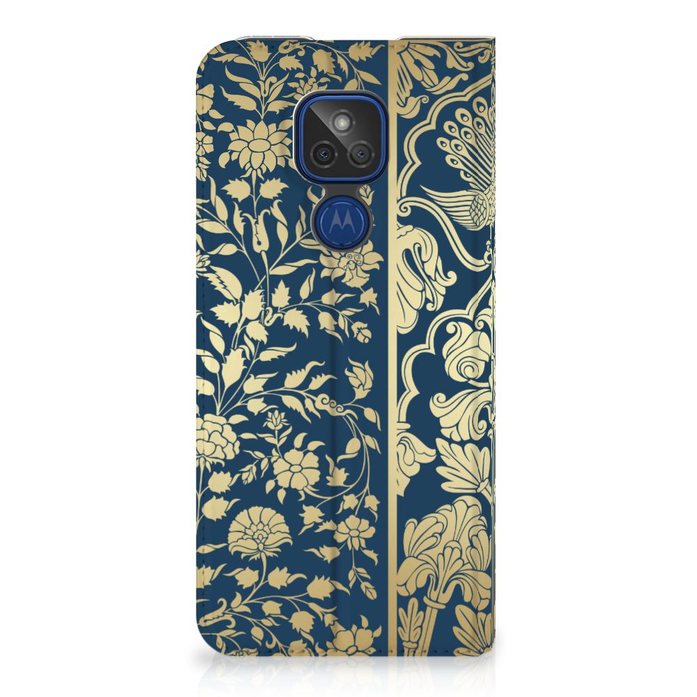 Motorola Moto G9 Play Smart Cover Beige Flowers - B2C Telecom