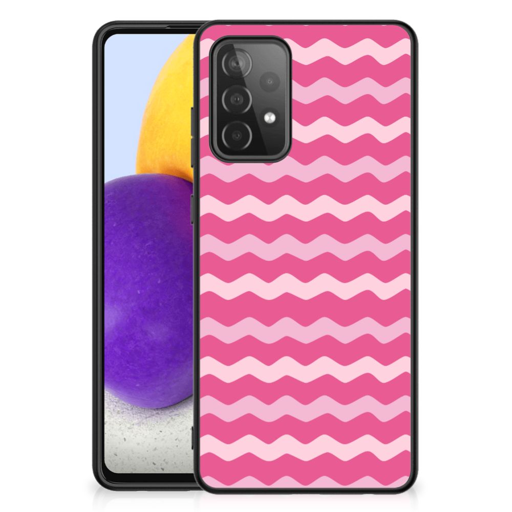 Samsung Galaxy A72 (5G/4G) Back Case Waves Pink