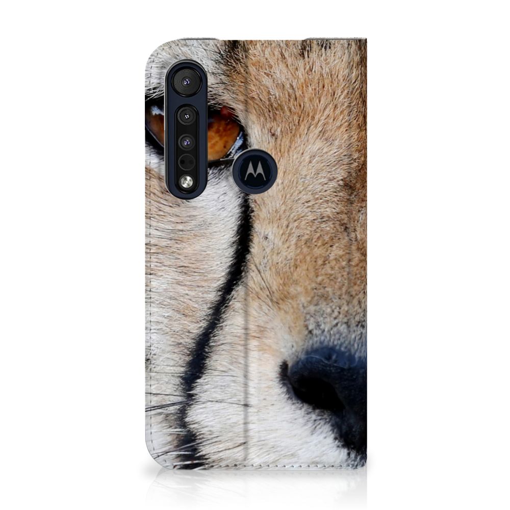 Motorola G8 Plus Hoesje maken Cheetah - B2C Telecom