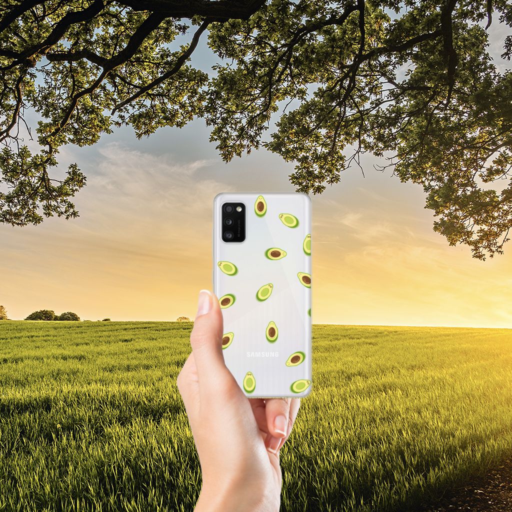 Samsung Galaxy A41 Siliconen Case Avocado B2C Telecom