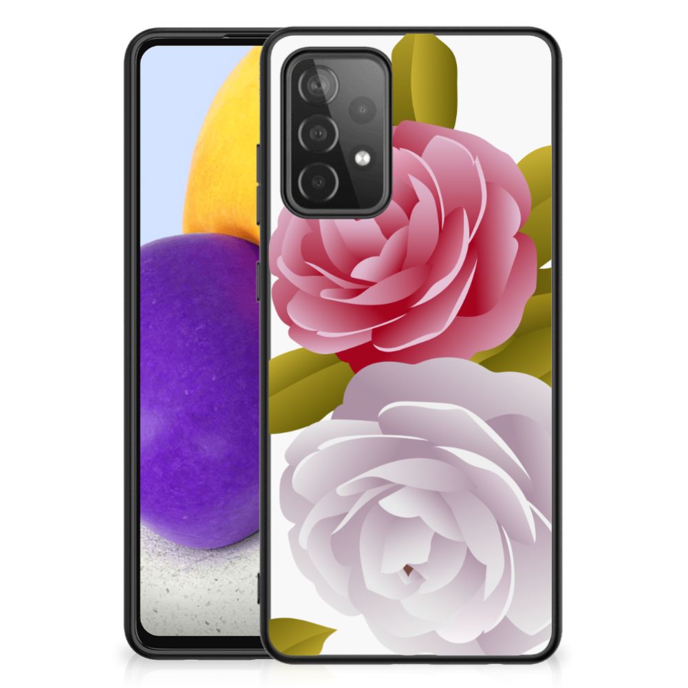 Samsung Galaxy A72 (5G/4G) Bloemen Hoesje Roses