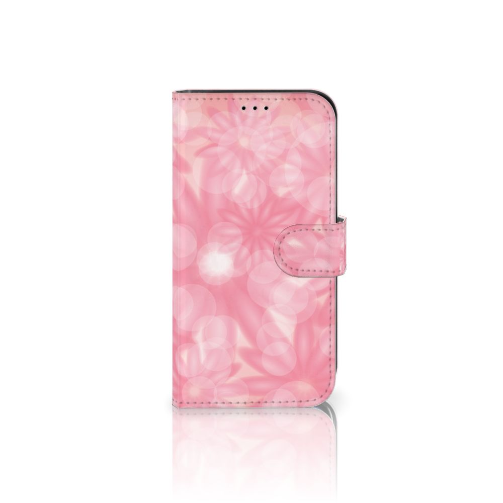 Apple iPhone 13 Hoesje Spring Flowers - Prachtig roze hoesje met bloemen design 🌸.