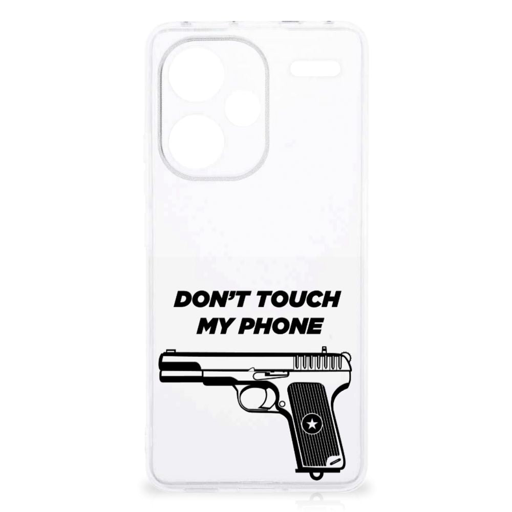 Xiaomi Redmi Note 13 Pro Plus Silicone-hoesje Pistol DTMP