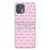 Motorola Edge 20 Lite Silicone-hoesje Flowers Pink DTMP B2C Telecom