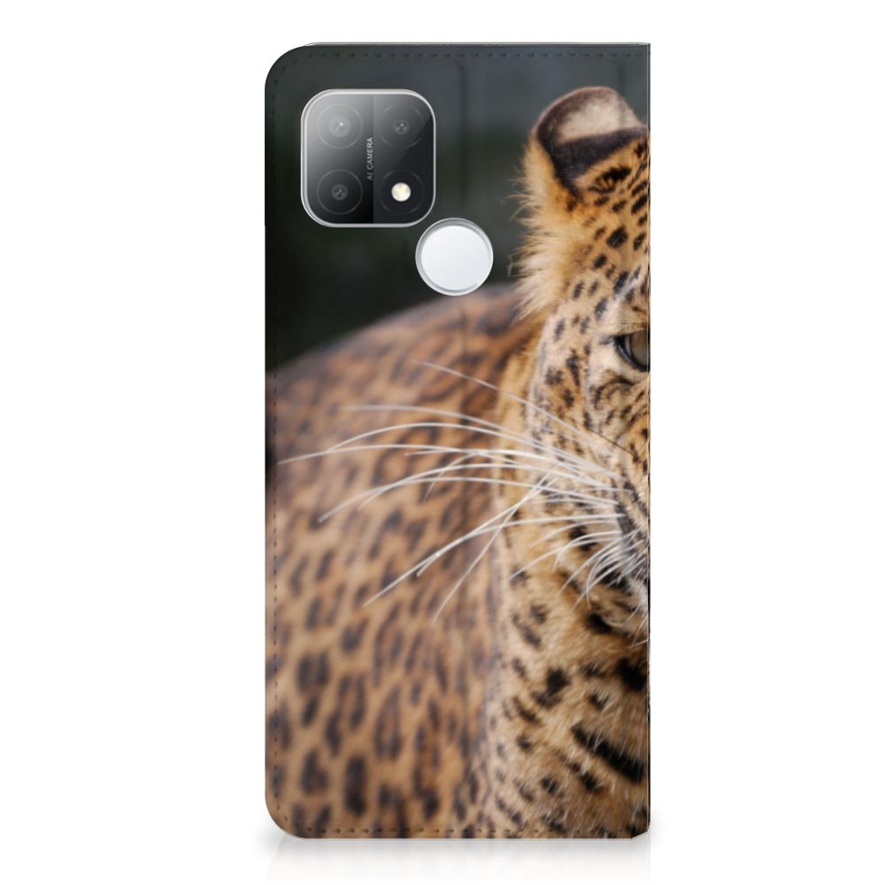 OPPO A15 Hoesje maken Luipaard - B2C Telecom