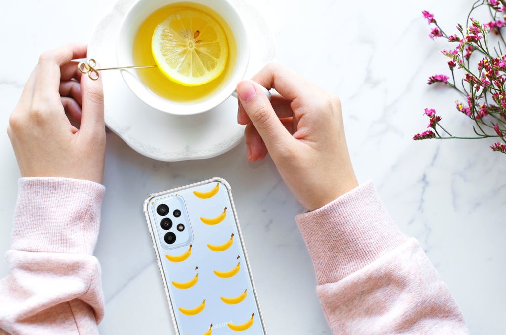 Samsung Galaxy A23 Beschermhoes Banana - B2C Telecom