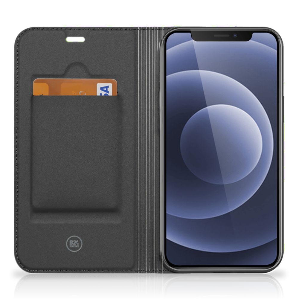 iPhone 12 Mini Flip Style Cover Druiven - B2C Telecom