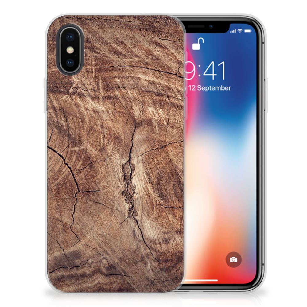 Apple iPhone X | Xs Bumper Hoesje Tree Trunk