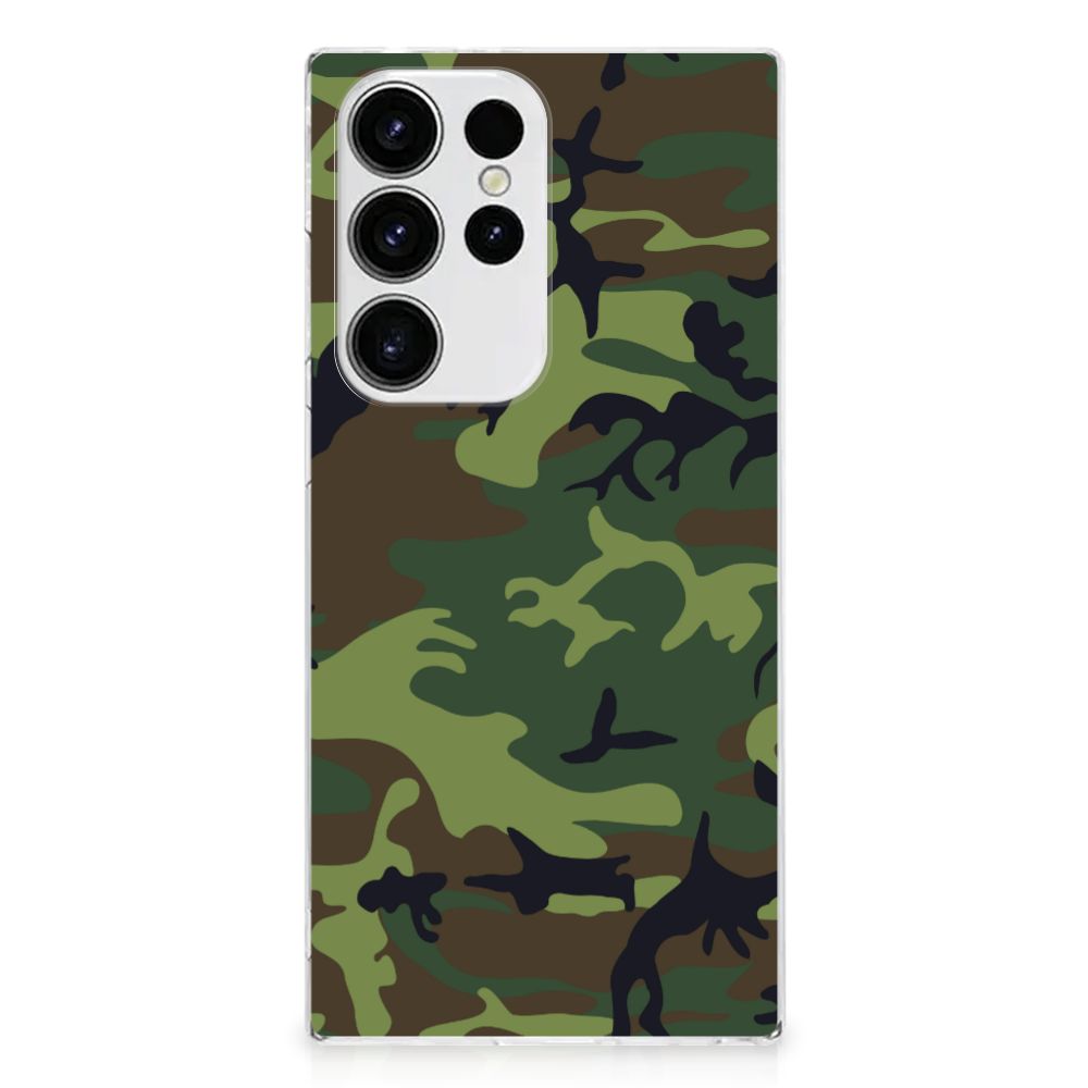 Samsung Galaxy S23 Ultra TPU bumper Army Dark