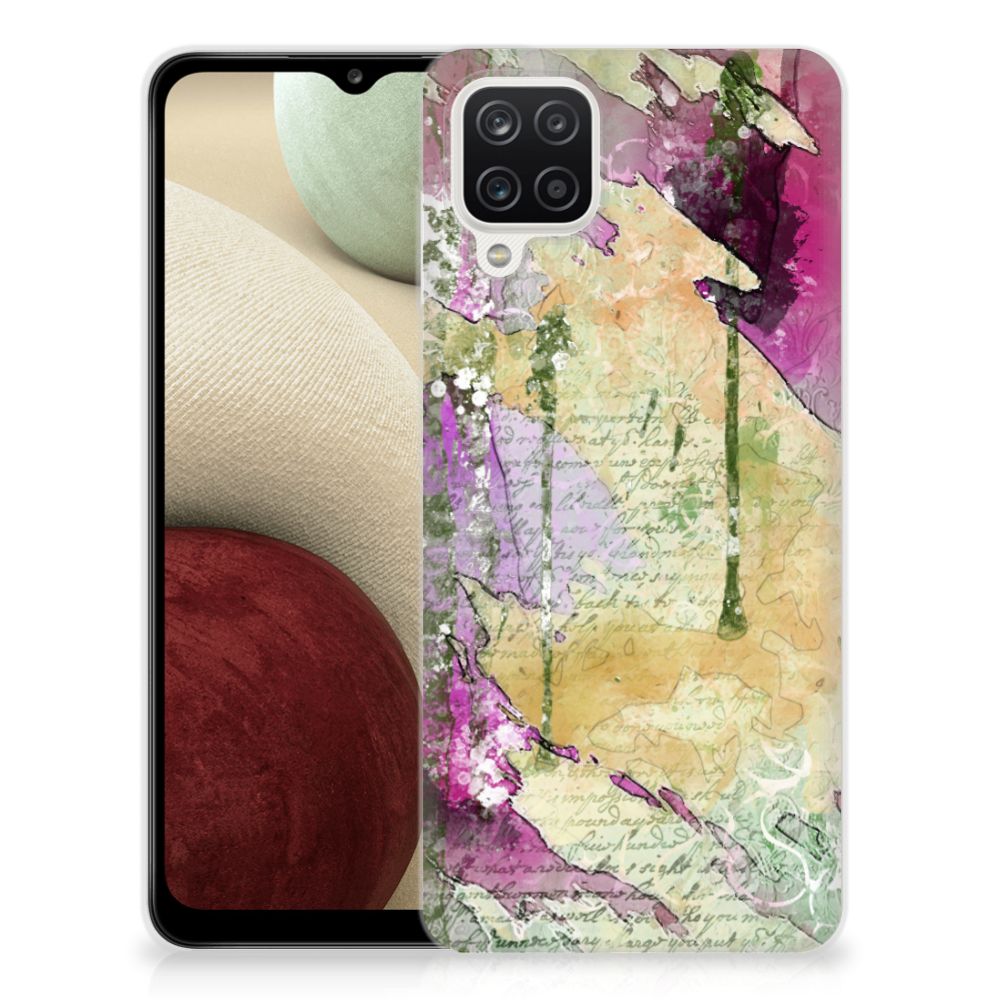 Hoesje maken Samsung Galaxy A12 Letter Painting