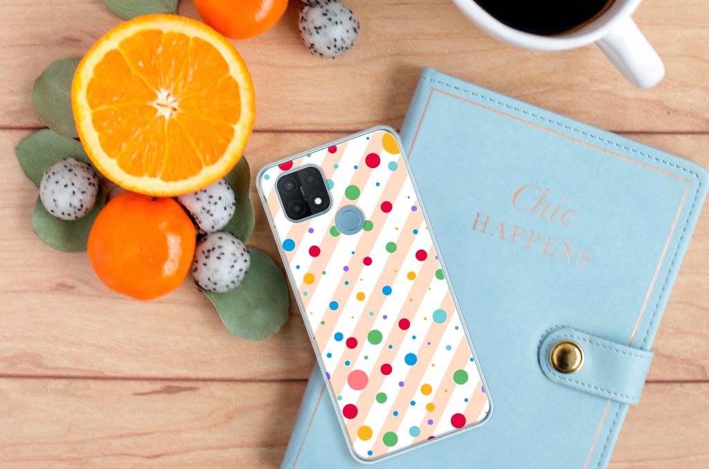 OPPO A15 TPU bumper Dots B2C Telecom
