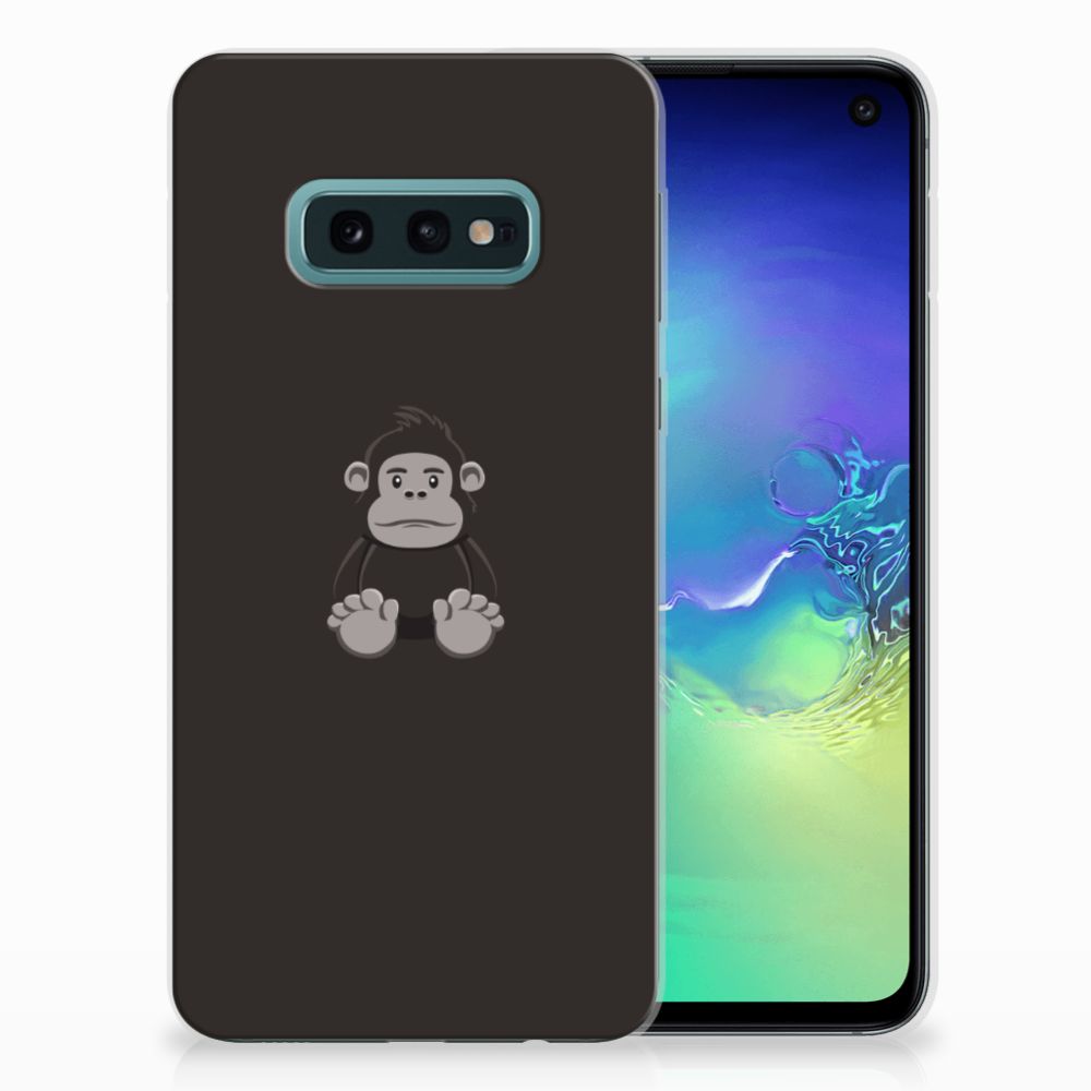 Samsung Galaxy S10e Telefoonhoesje met Naam Gorilla