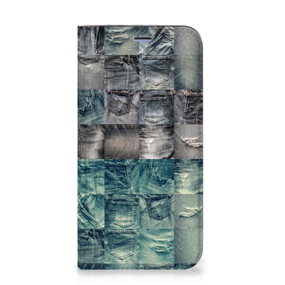 Hippe Standcase iPhone 12 Mini Spijkerbroeken - B2C Telecom