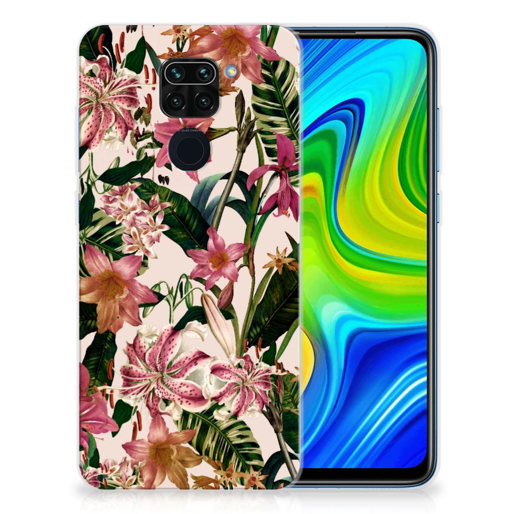 Xiaomi Redmi Note9 TPU Case Flowers B2C Telecom