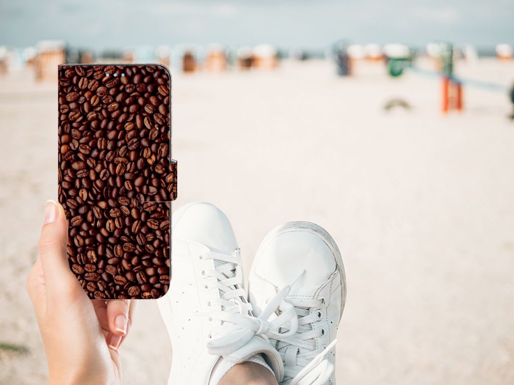 OPPO A74 4G Book Cover Koffiebonen