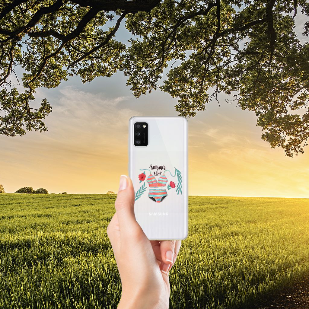 Samsung Galaxy A41 Telefoonhoesje met Naam Boho Summer B2C Telecom