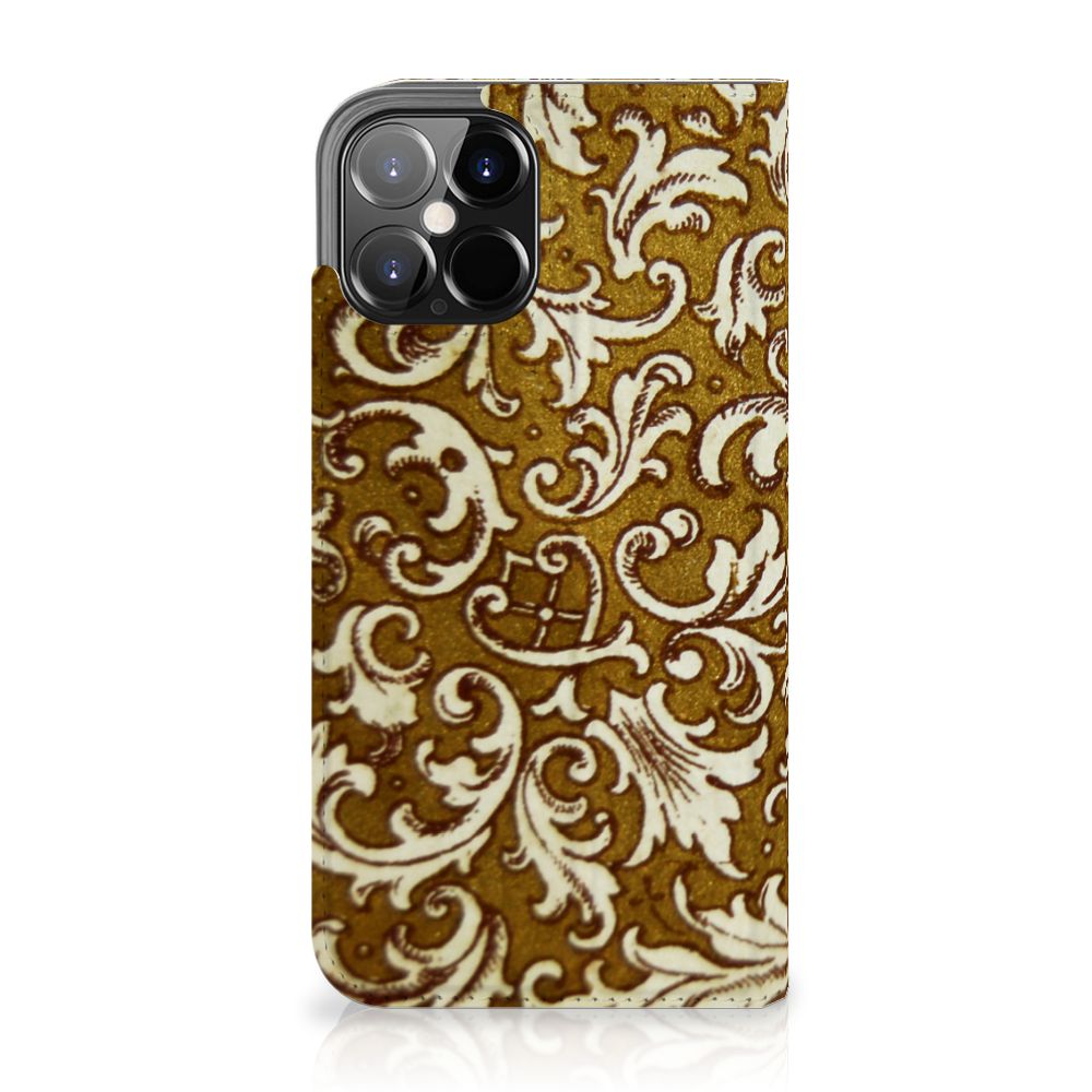 Telefoon Hoesje iPhone 12 Pro Max Barok Goud - B2C Telecom