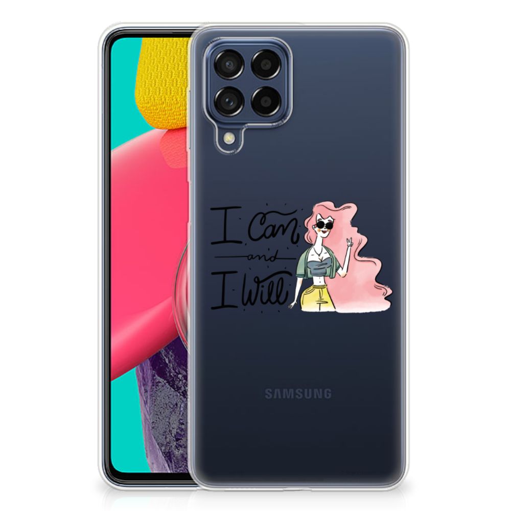 Samsung Galaxy M53 Telefoonhoesje met Naam i Can B2C Telecom