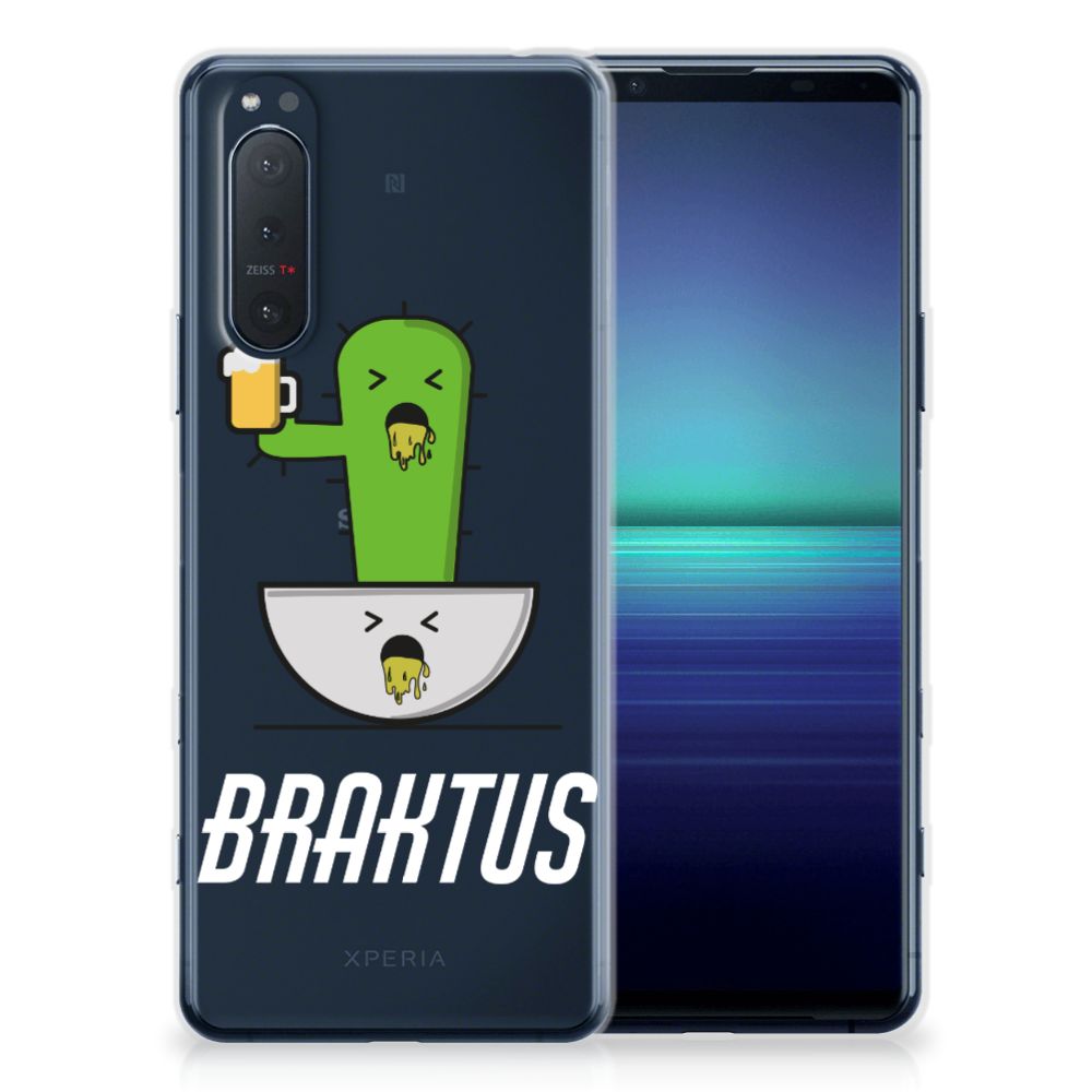Sony Xperia 5II Telefoonhoesje met Naam Braktus
