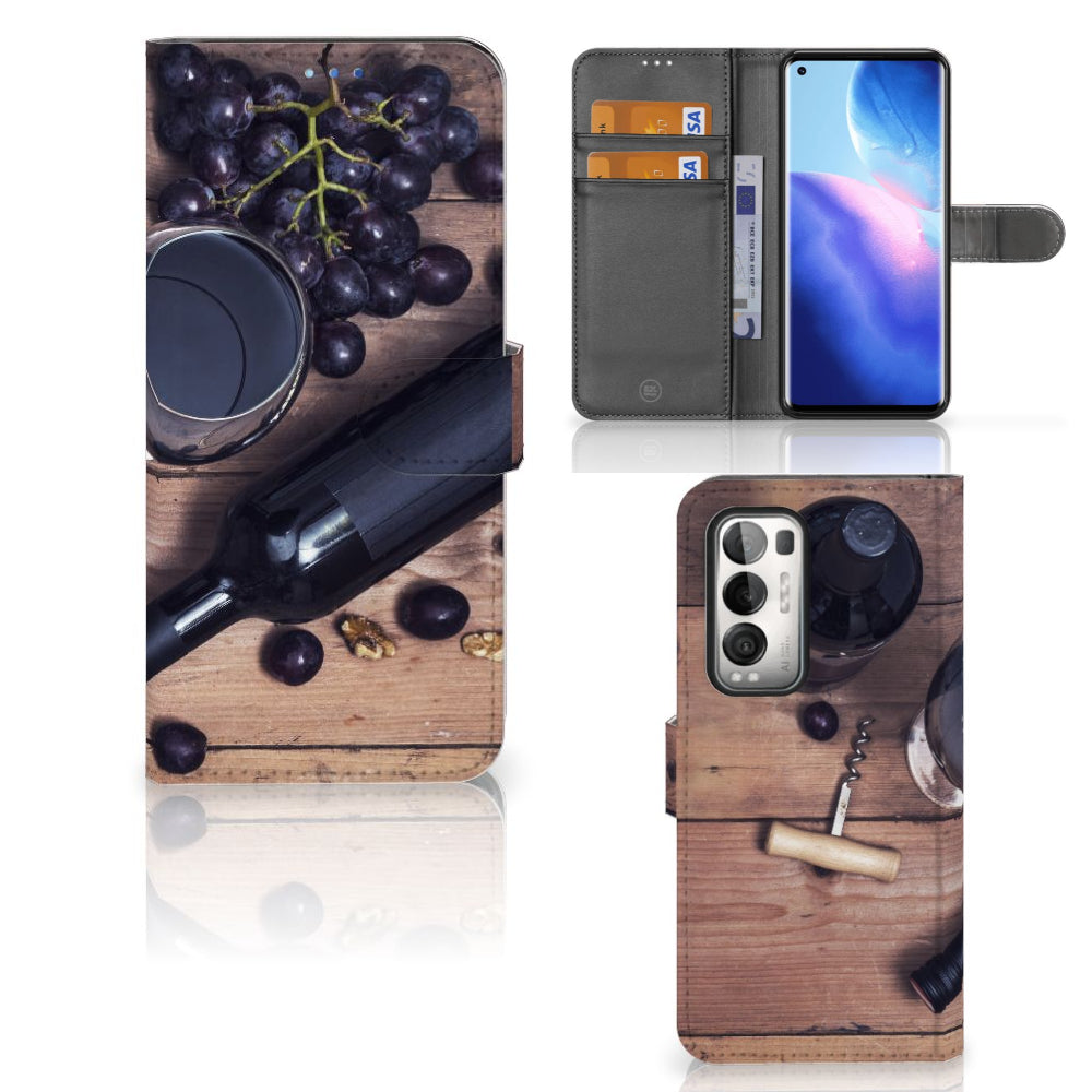 OPPO Find X3 Neo 5G Book Cover Wijn