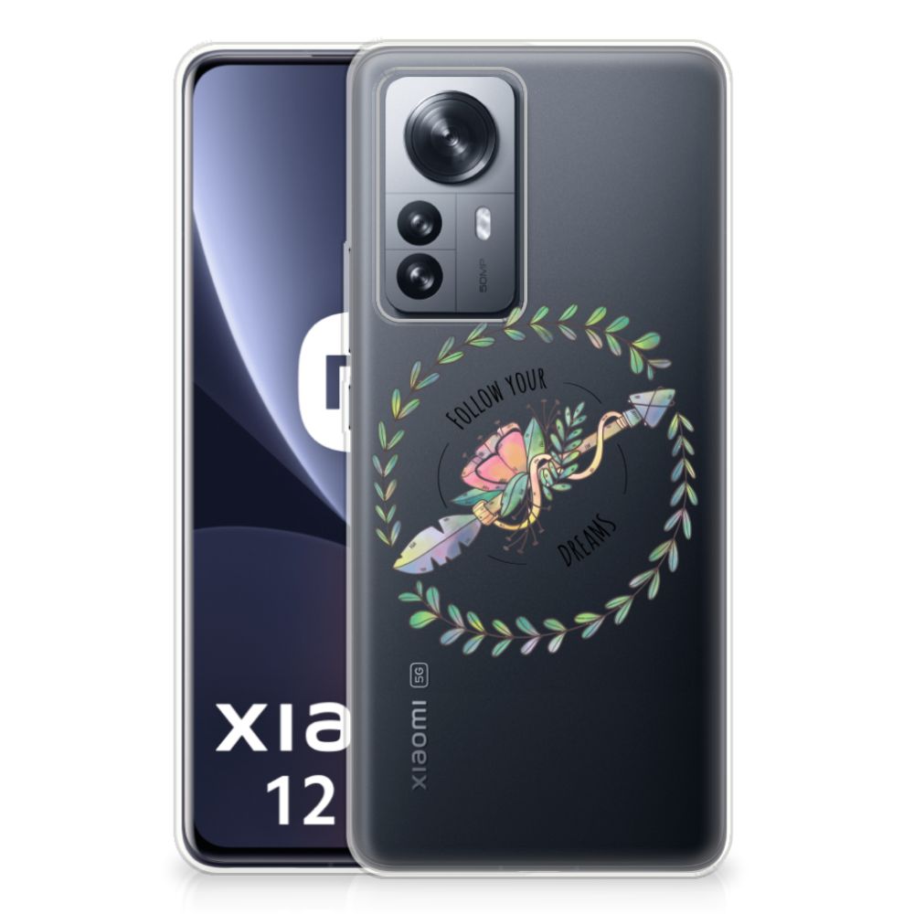 Xiaomi 12 Pro Telefoonhoesje met Naam Boho Dreams B2C Telecom