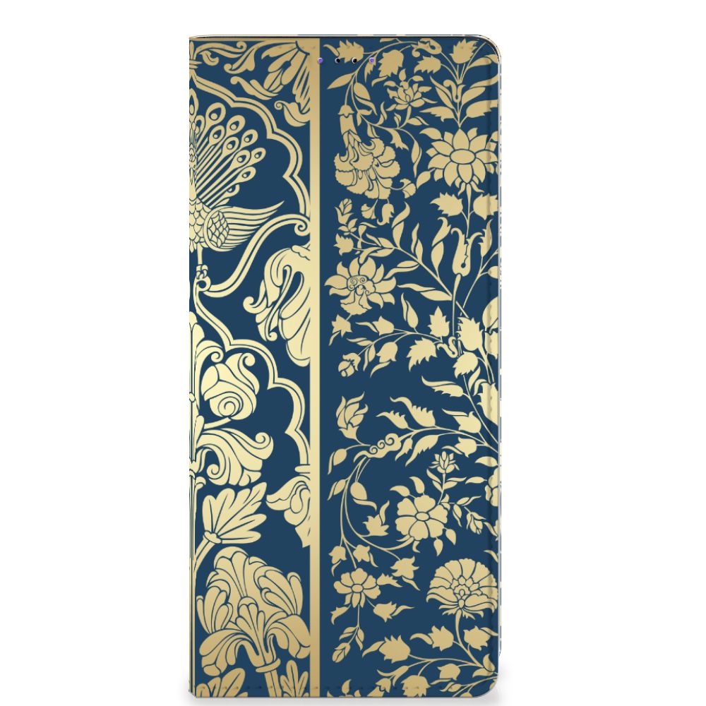 Samsung Galaxy A22 5G Smart Cover Beige Flowers - B2C Telecom