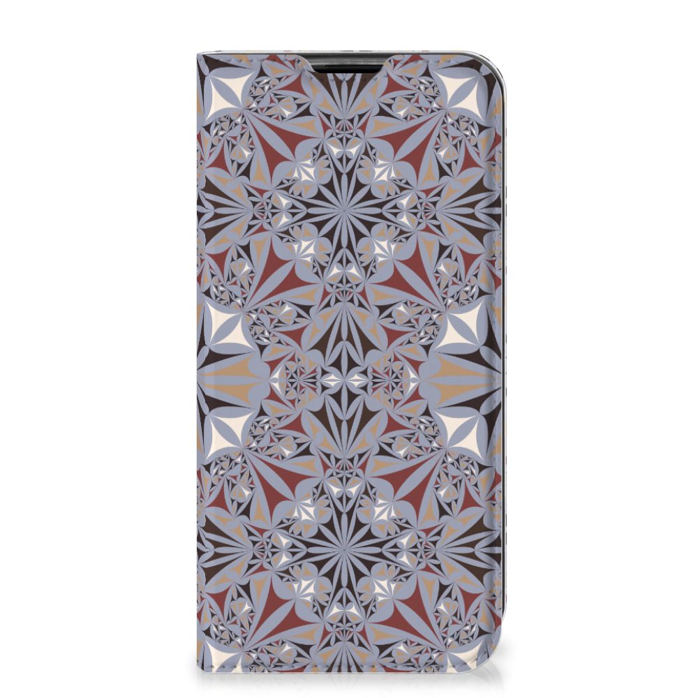 Huawei P40 Lite Standcase Flower Tiles - B2C Telecom