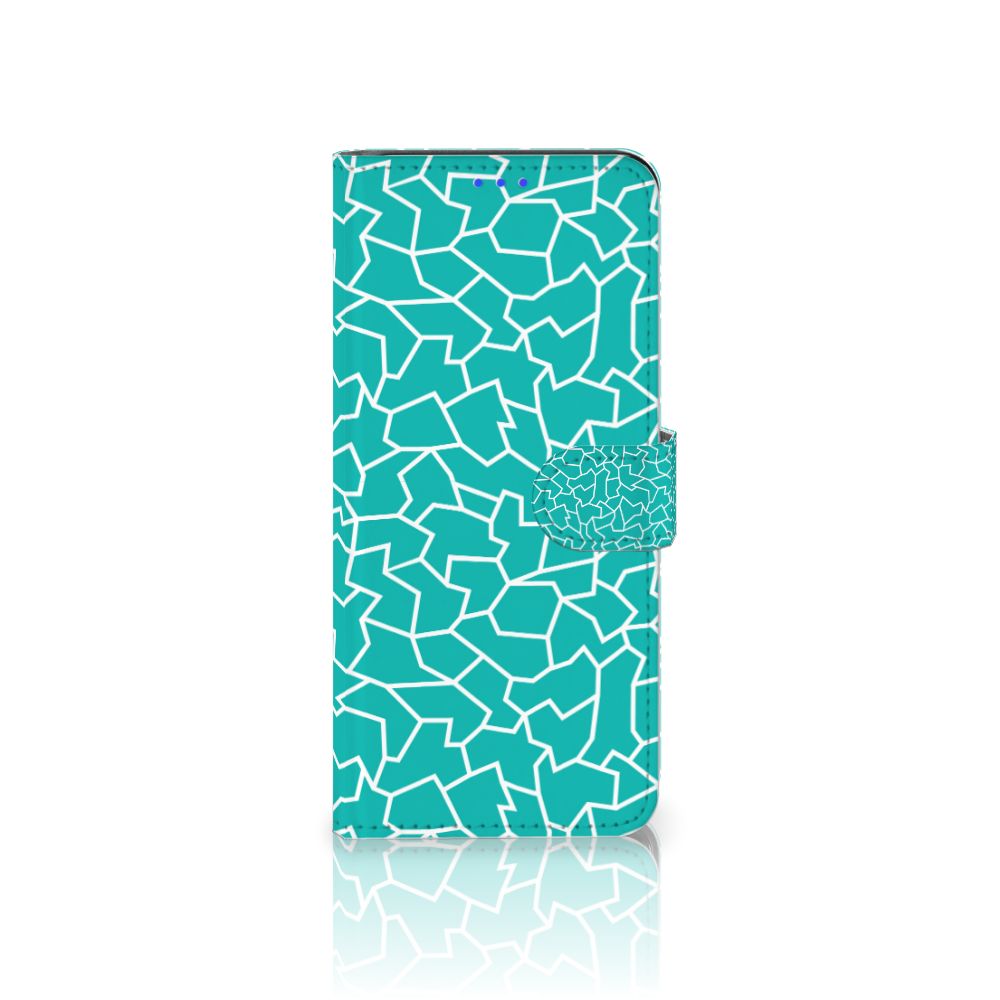 OPPO Reno5 Z | A94 5G Hoesje Cracks Blue
