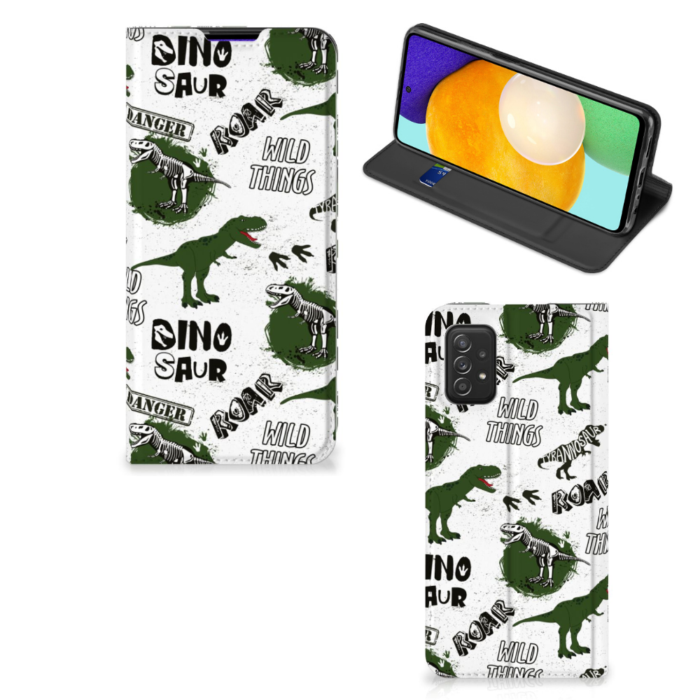 Hoesje maken voor Samsung Galaxy A03s Dinosaurus - B2C Telecom