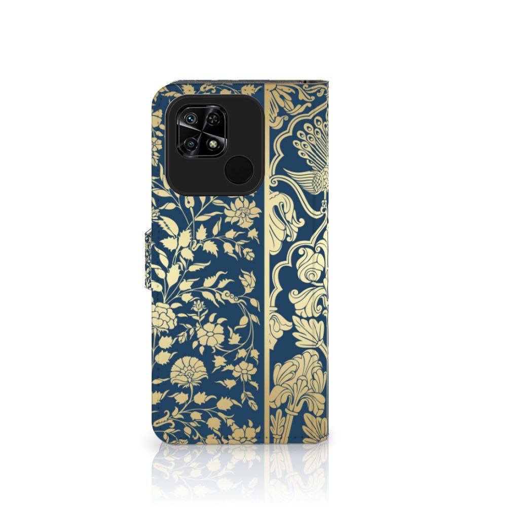 Xiaomi Redmi 10C Hoesje Beige Flowers