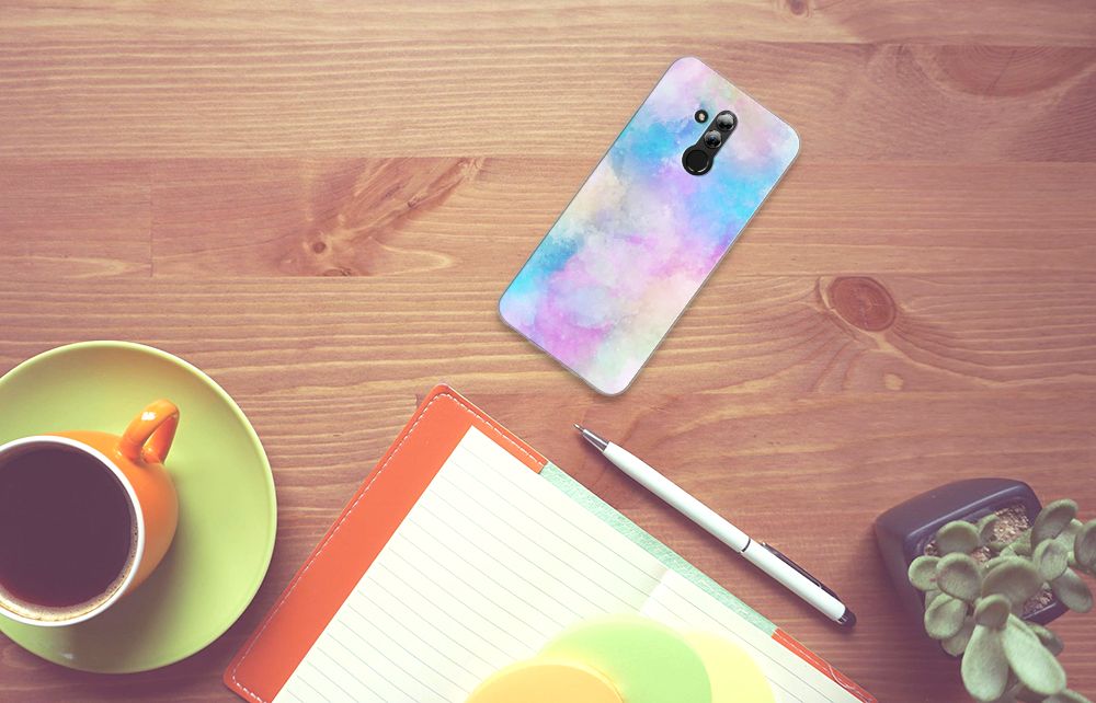 Hoesje maken Huawei Mate 20 Lite Watercolor Light