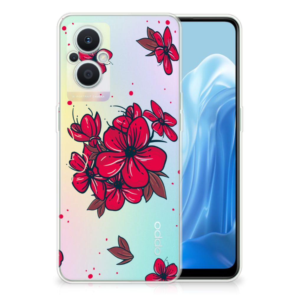 OPPO Reno8 Lite TPU Case Blossom Red B2C Telecom
